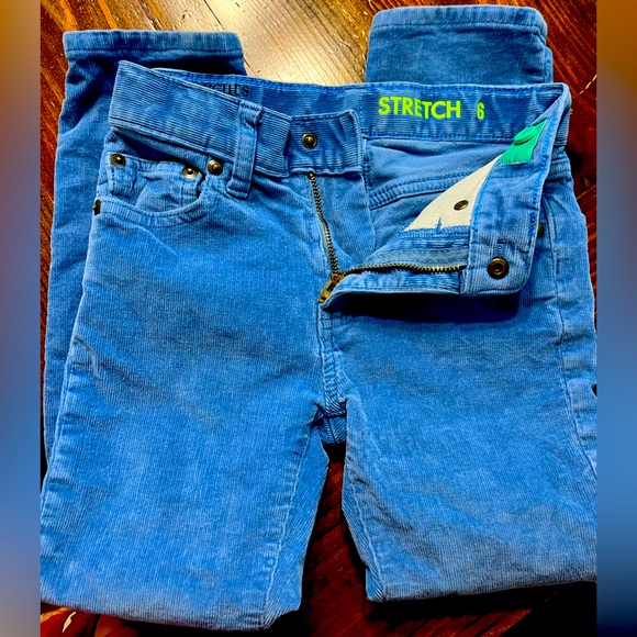 Crewcuts boys blue corduroy pants, size 6 - Picture 1 of 2